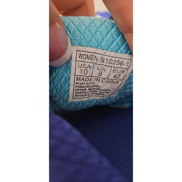 Saucony Women's Purple/Teal Training Running Athletic Shoes Size 10 - Picture 8 of 8